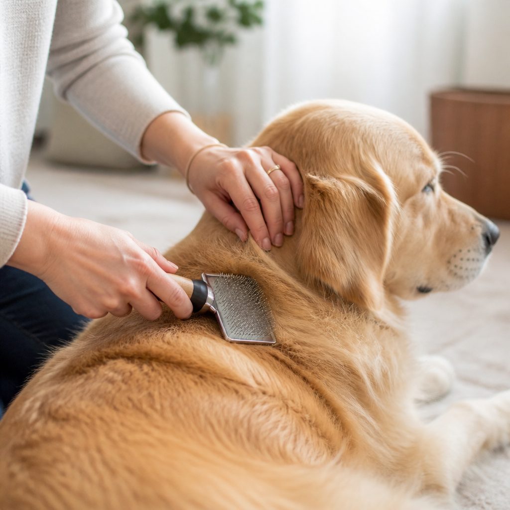 La technique par couches : Brosser son chien selon son poil : outils et fréquence