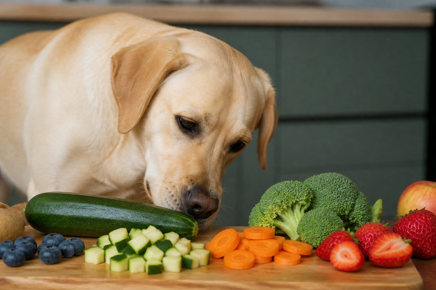 Légumes et fruits, la solution du chien au régime : Quelles friandises naturelles pour chien